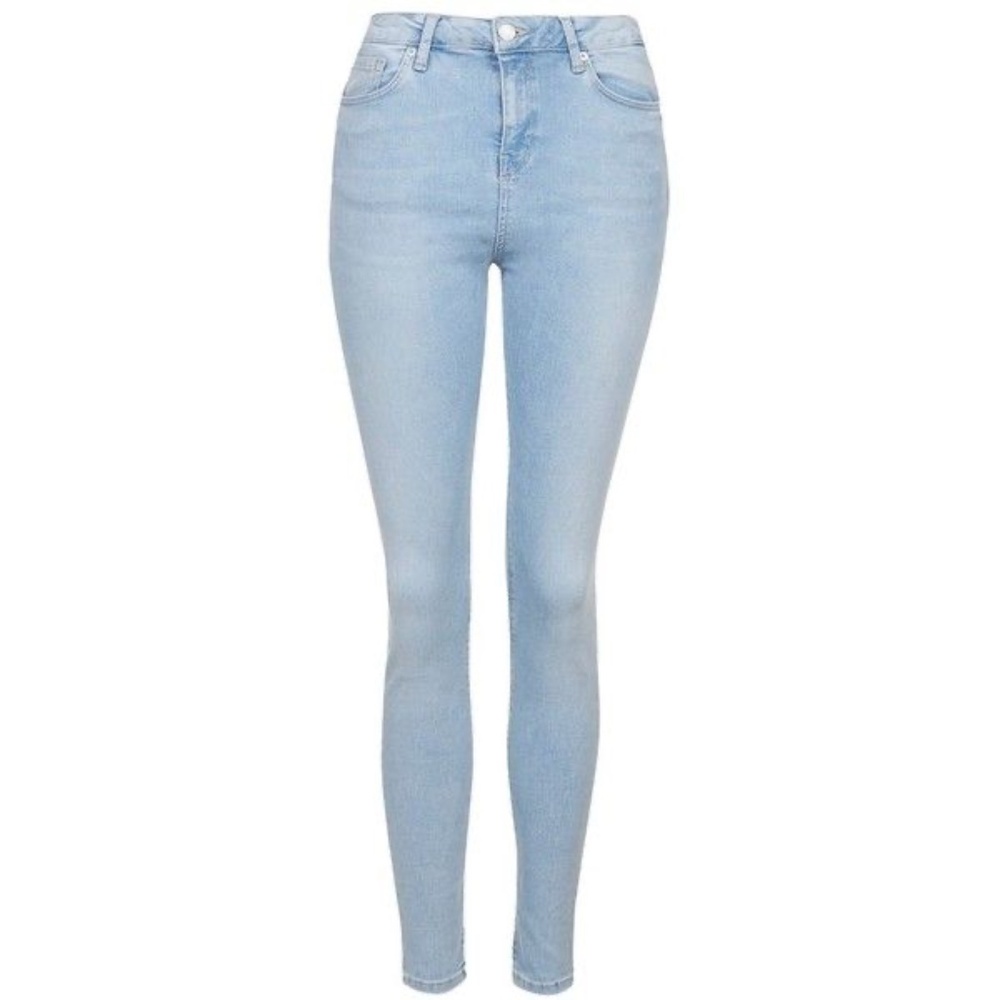 Topshop Jamie High Rise Moto Skinny Jeans